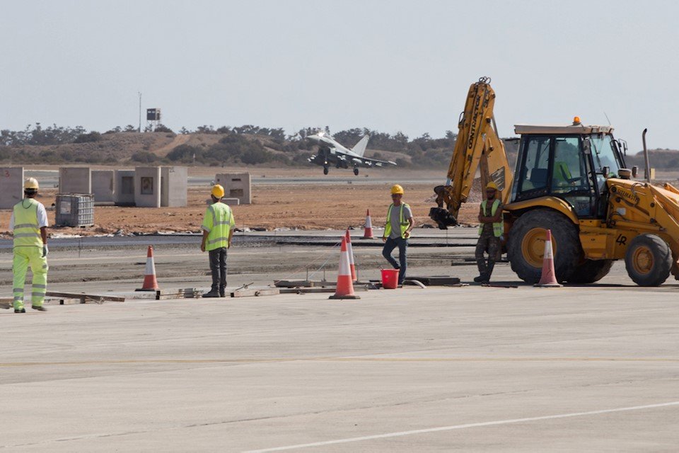 Akrotiri Works Typhoon